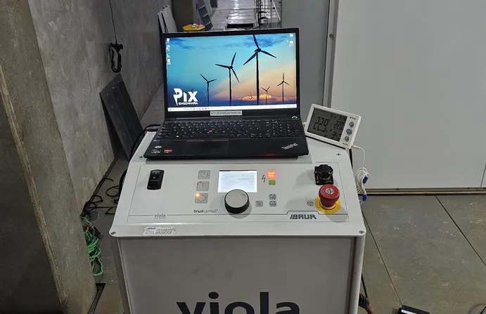 Ensaio em cabos de média tensão VLF da Pix Engenharia