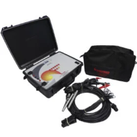 HMMD-100 Microhmímetro Digital Portátil 100 A da Pix Engenharia