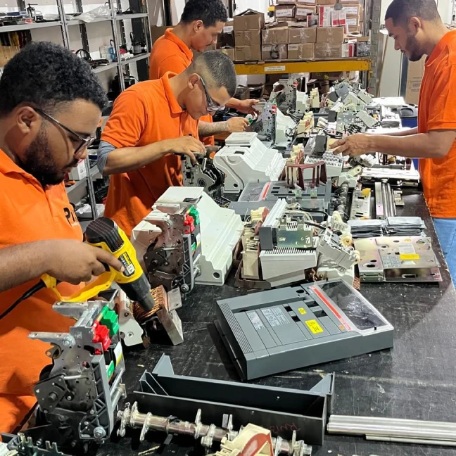 Manutenção eletromecânica industrial